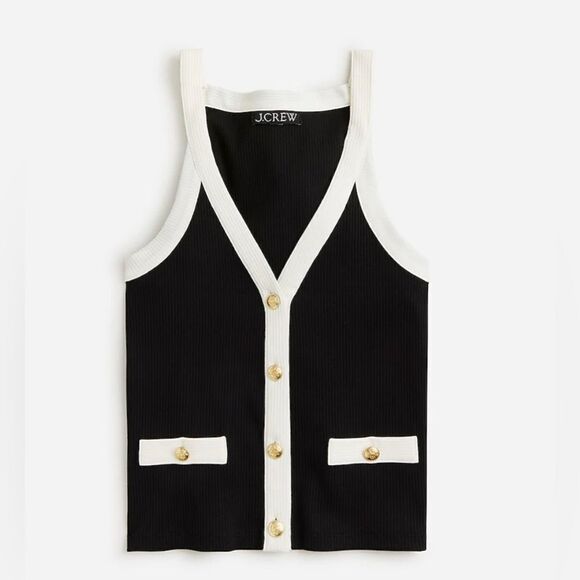 J. Crew Tops - J.Crew Vintage rib lady tank top NWT Size 2X